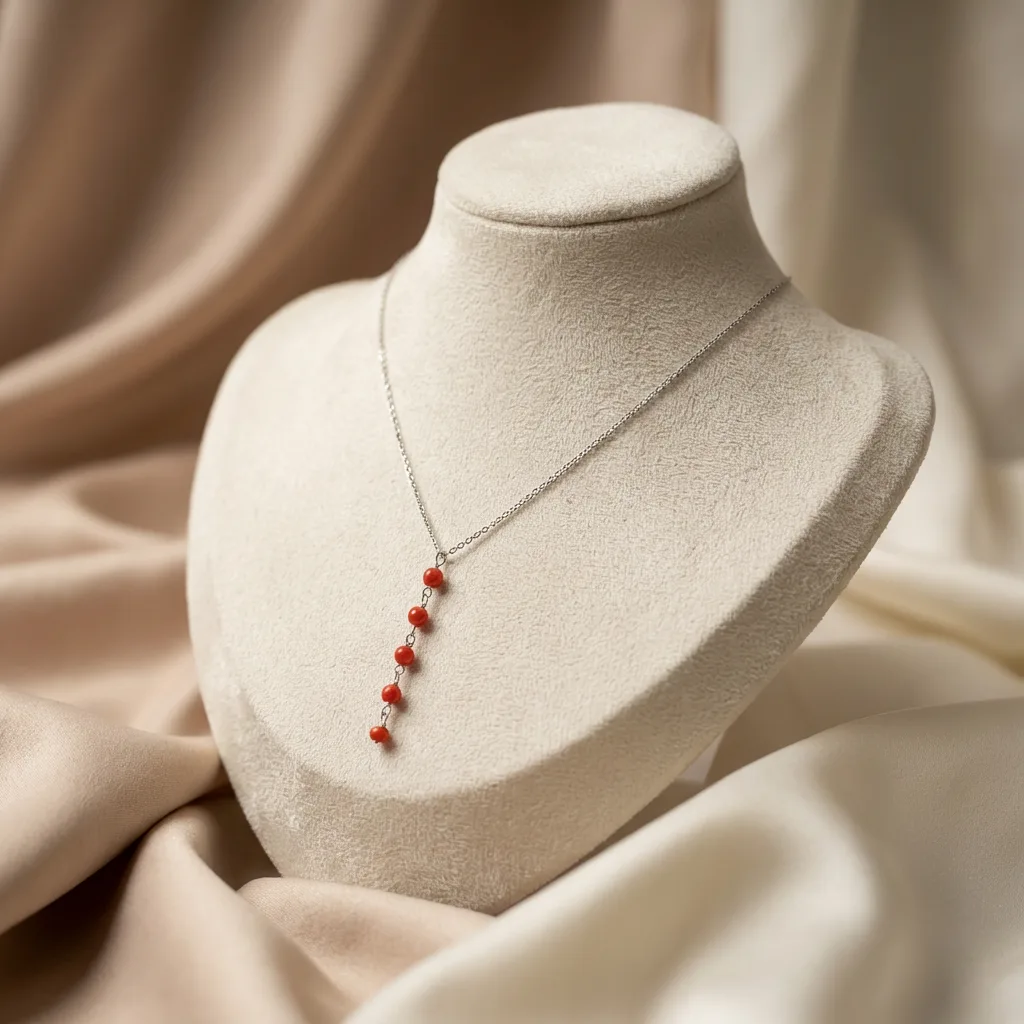 Agate - lifestyle bijou corail protection AMAYAS Maroc