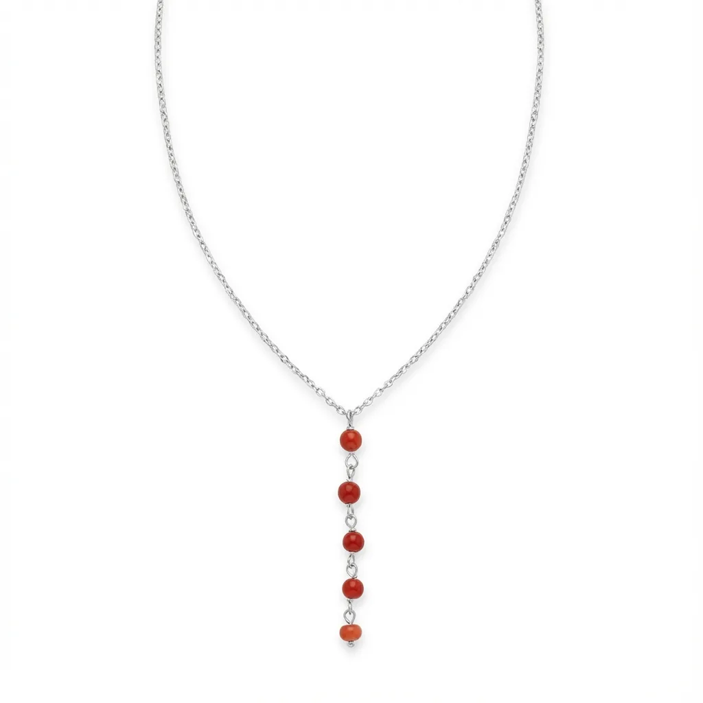 Collier Agate - studio corail naturel protection AMAYAS